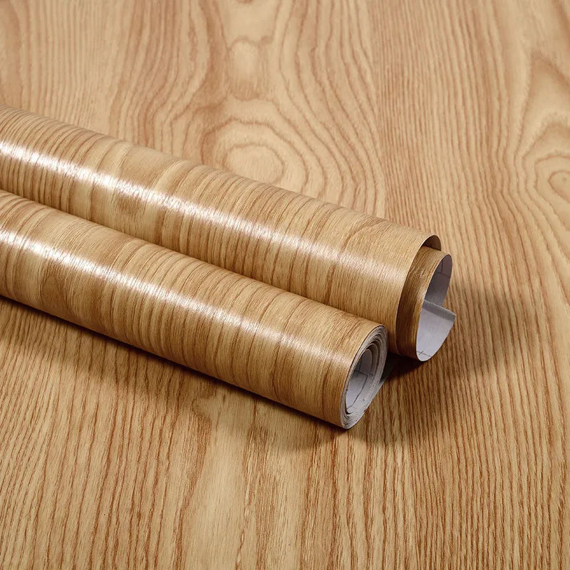 Wood Pattern Self-Adhesive Wall Film