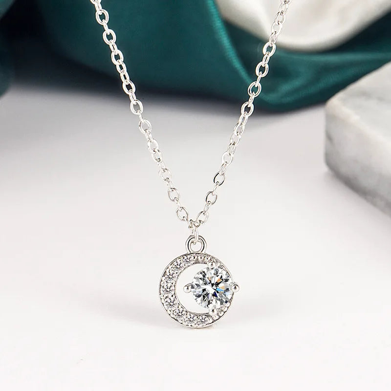 AITERNITY Moissanite Nyaklánc
