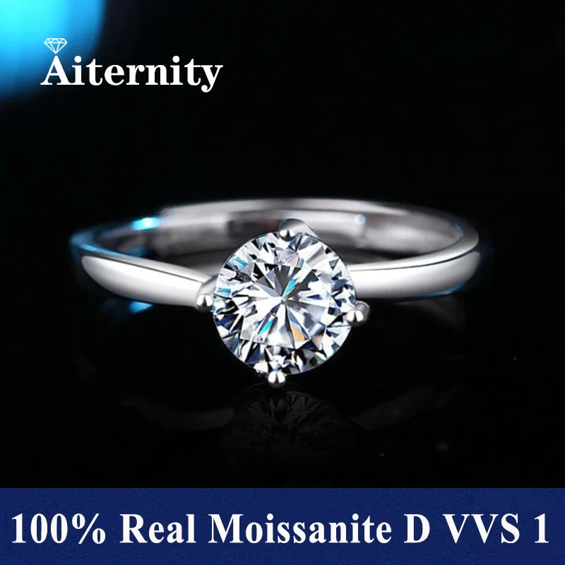 Moissanite 1Ct Unisex AITERNITY