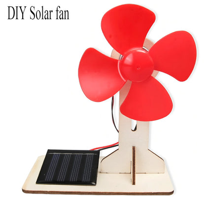 Napelemes DIY Fa Ventilátorok