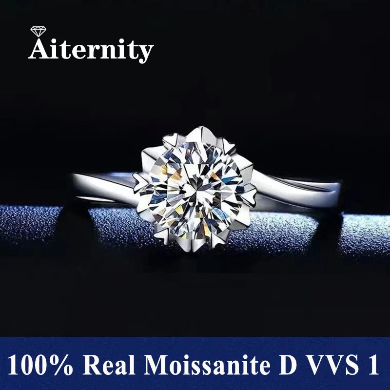 AITERNITY Moissanite S925 Gyűrű