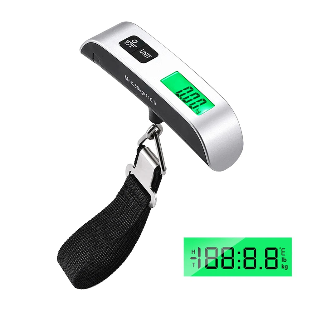Bőröndmérleg LCD 50 Kg