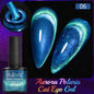 Puente Cat Eye Gel Fényes Kék