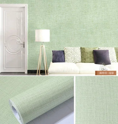 Linen PVC Öntapadós Tapéta