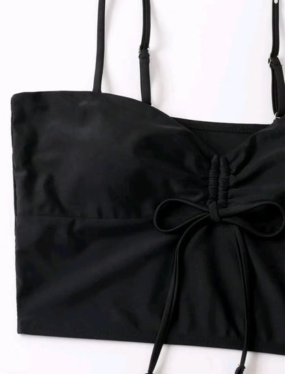 Magas Derékú Bikini Kötős