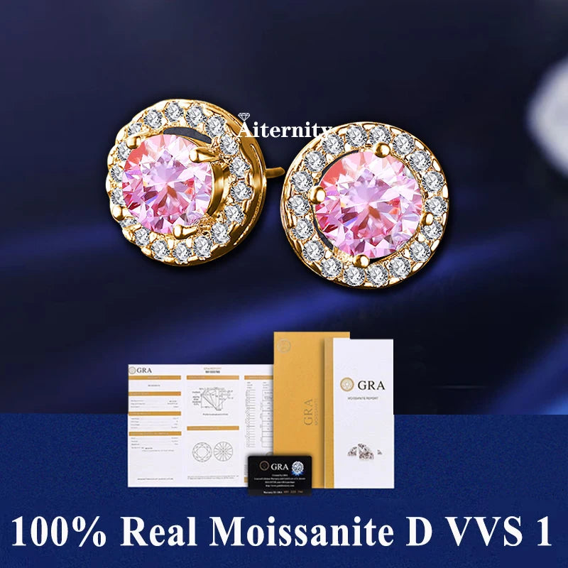 Moissanite Fülbevaló AITERNITY