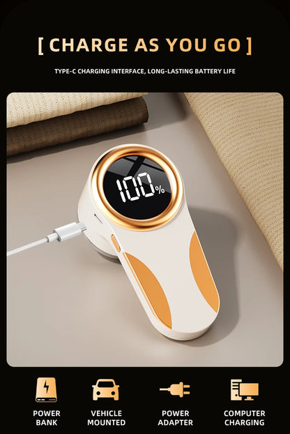 Xiaomi Akkumulátoros Elektromos Szöszeltávolító - Digitális Kijelző, Állítható Teljesítmény