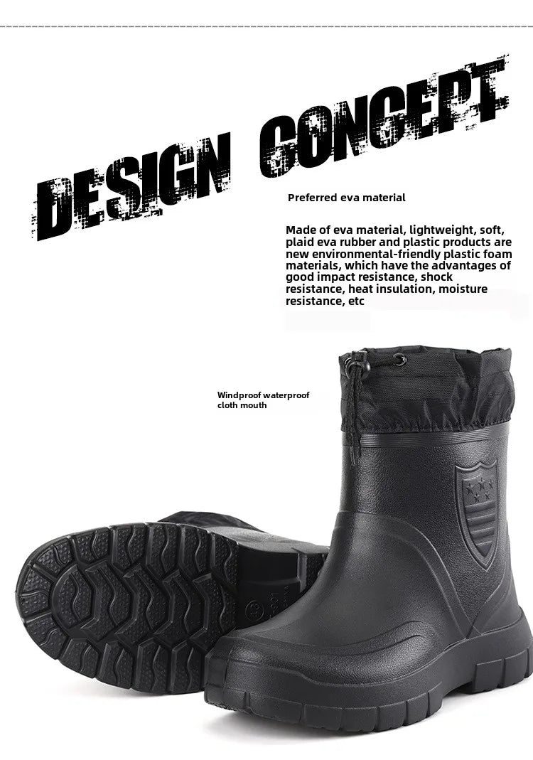 DUTRIEUX Regenstiefel zum Hineinschlüpfen für Damen