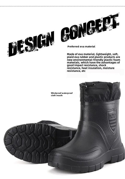 DUTRIEUX Regenstiefel zum Hineinschlüpfen für Damen