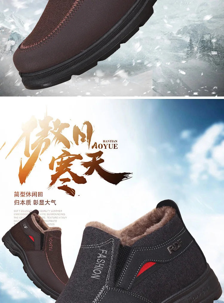 YBQJOOCN Men's Boots Warm