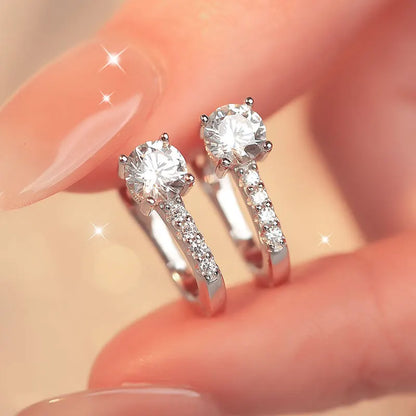 Moissanite Fülbevaló AITERNITY