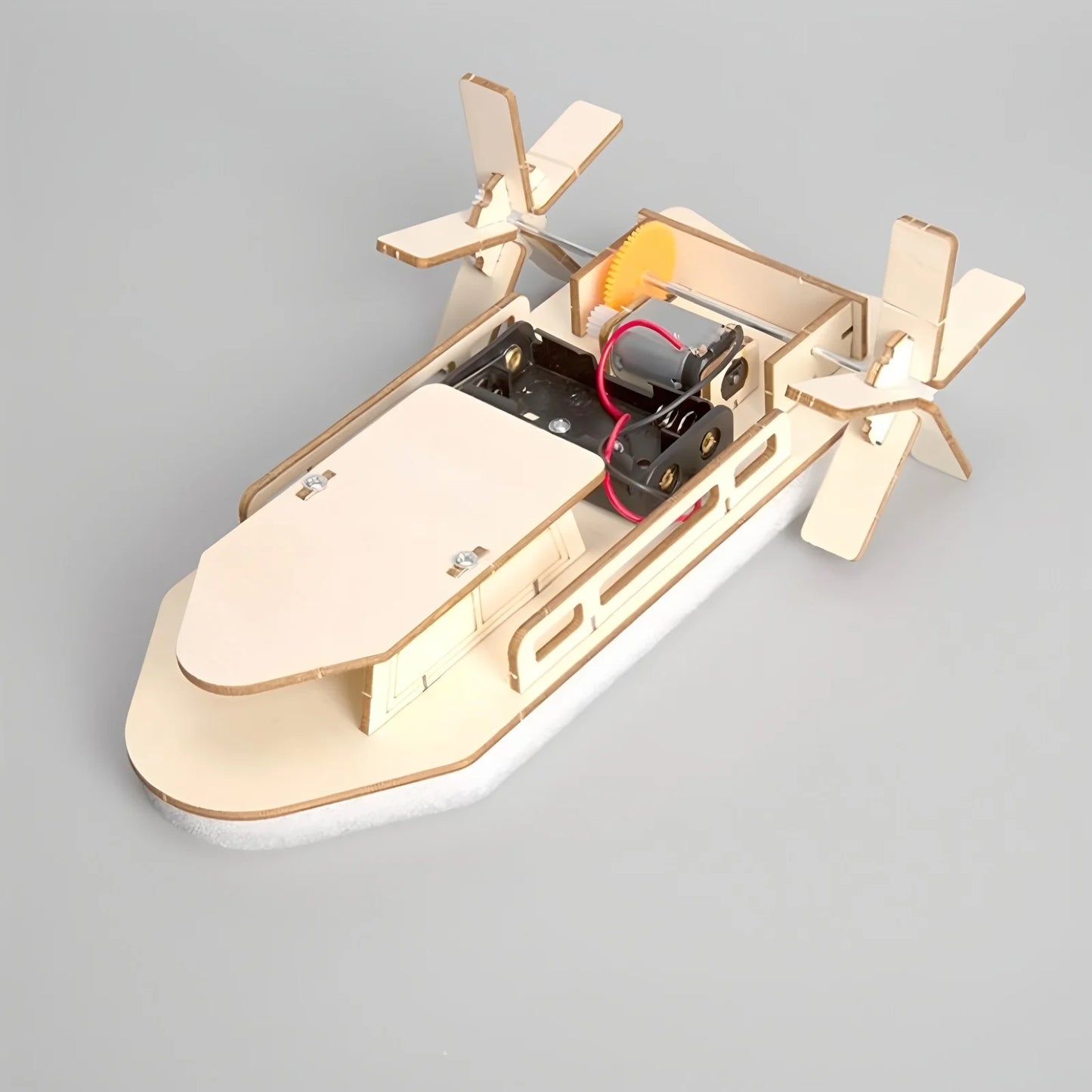 Wooden Educational Ship Building Toy