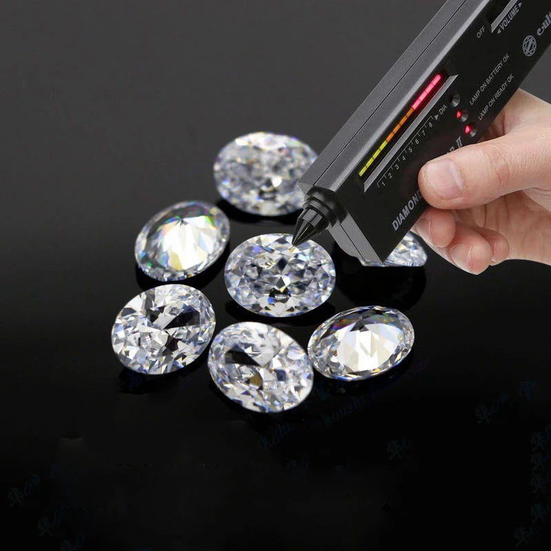 Moissanite 1.0ct Asscher GRA