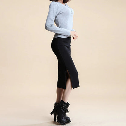 Liva Girl Női Szoknya Slim Midi