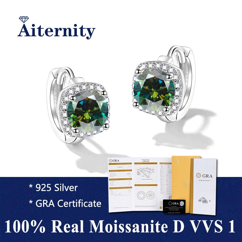 Moissanite Fülbevaló AITERNITY
