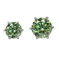 Moissanite Csavaros Fülbevaló