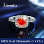 Moissanite Gyűrű Állítható
