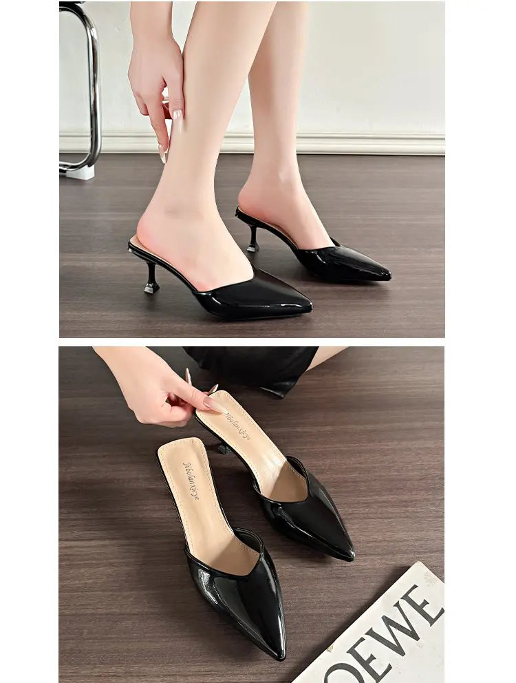 Bequeme PU-Schuhe zum Hineinschlüpfen