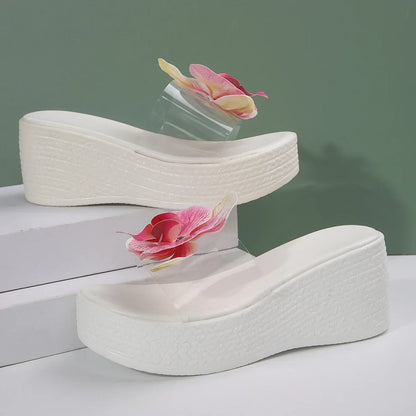 RZSMTYA Women's Shoes Floral Heels