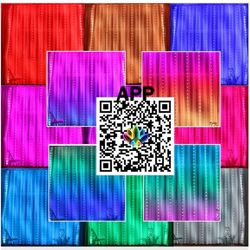 Nova LED Függöny Fények - App