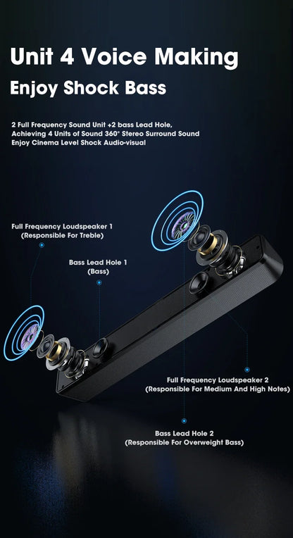 Ballena PC Soundbar Bluetooth