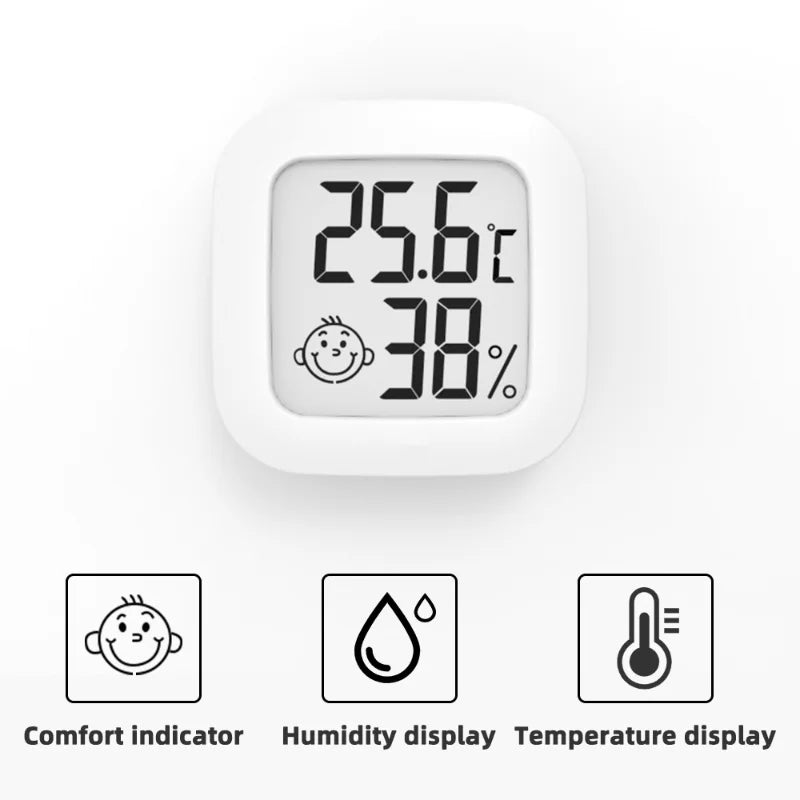 Mini LCD Hőmérő Higrométer