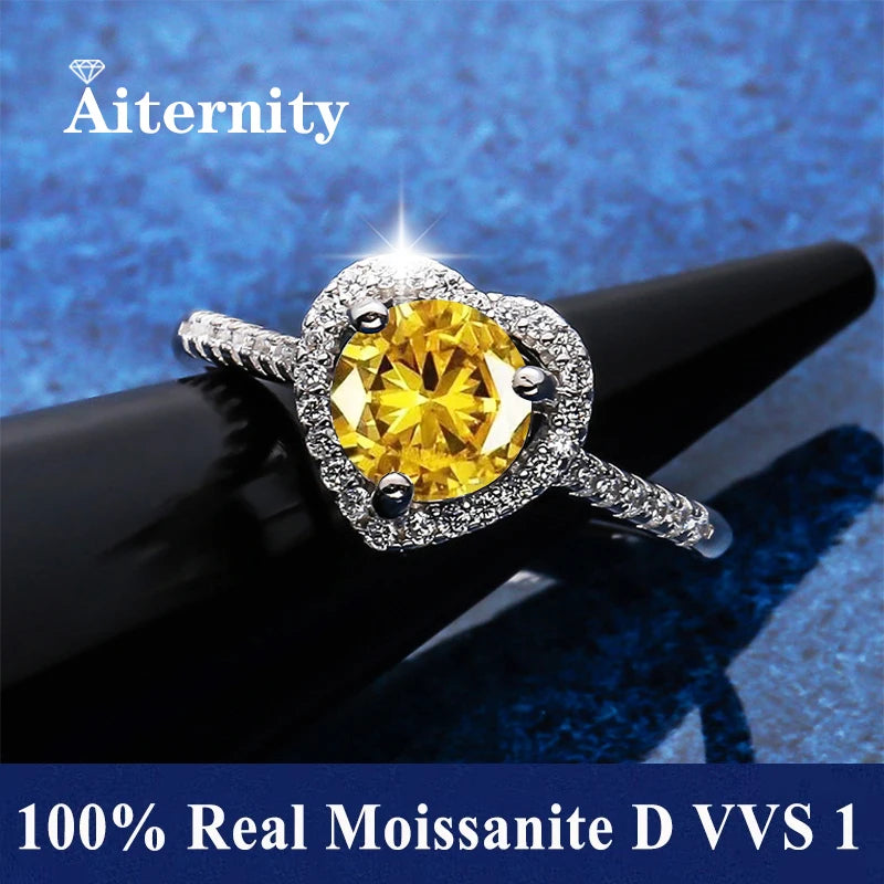 AITERNITY Moissanite S925 Gyűrű