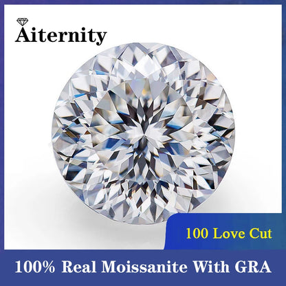 Moissanit Love Cut Kő D VVS1