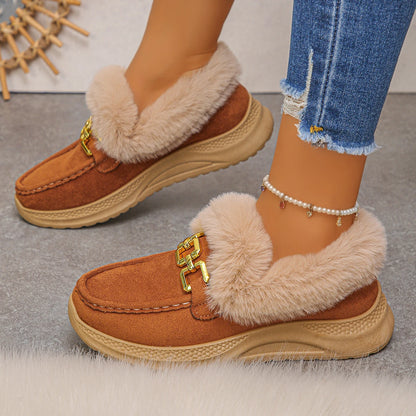 Stiefeletten mit warmem Plüschfutter