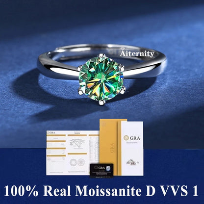 Moissanite Gyűrű Aiternity Nők