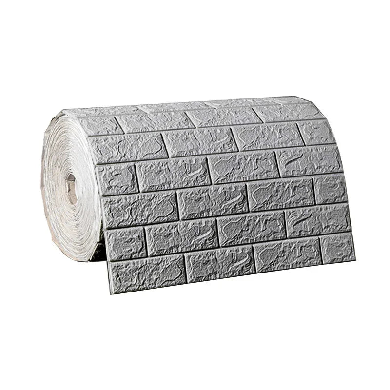 DZQ 3D Tapéta Fehér Falpanel