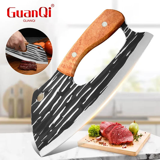 GuanQi Rozsdamentes Szakácskés