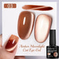 Puente Cat Eye Gel Fényes Kék