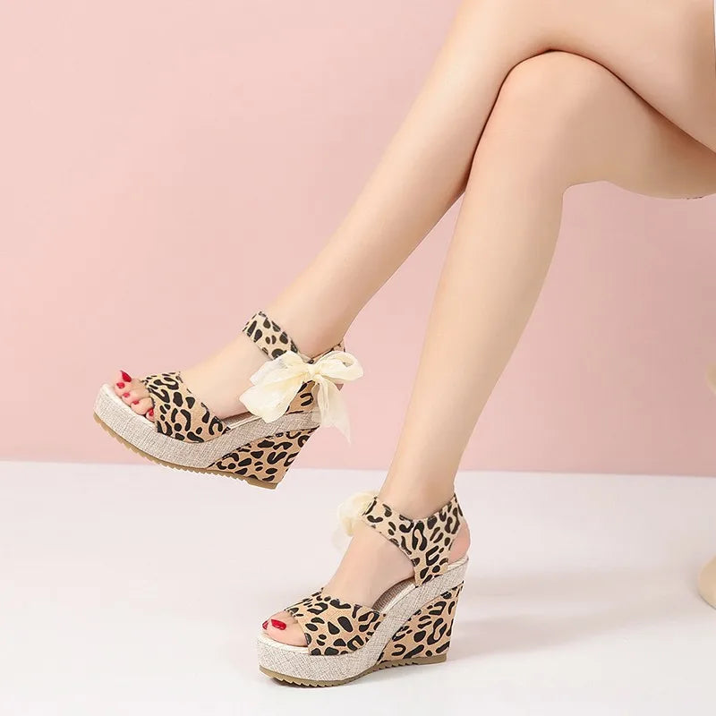 RZSMTYA Damen-Sandalen hoch