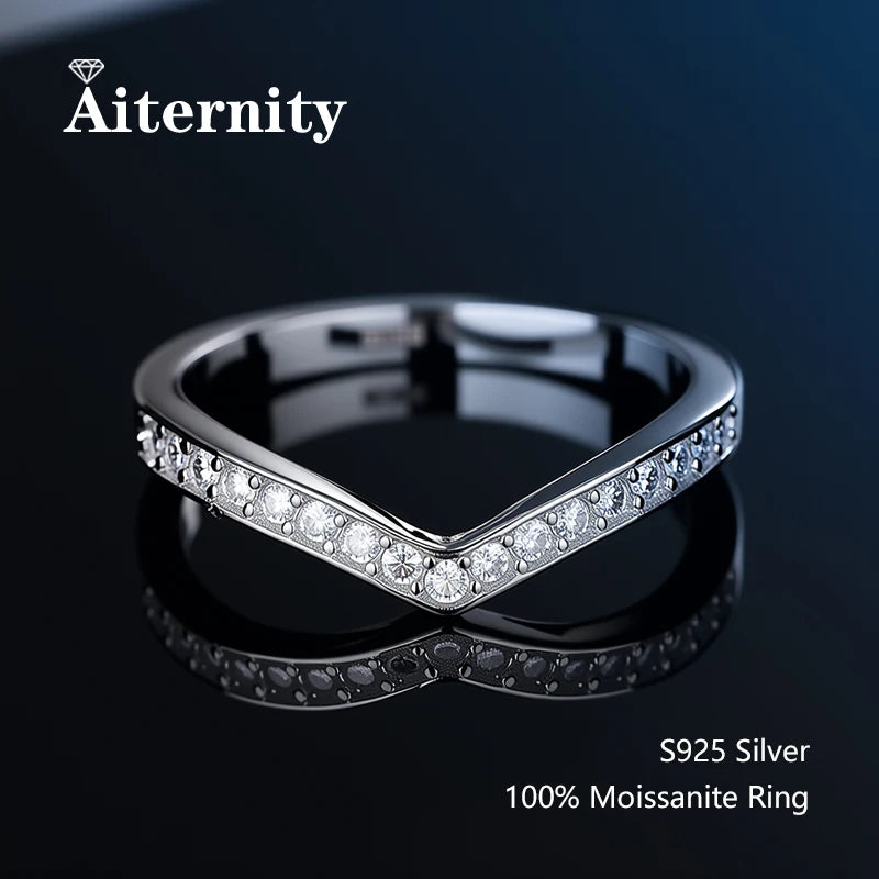 Moissanite Gyűrű Nők Aiternity