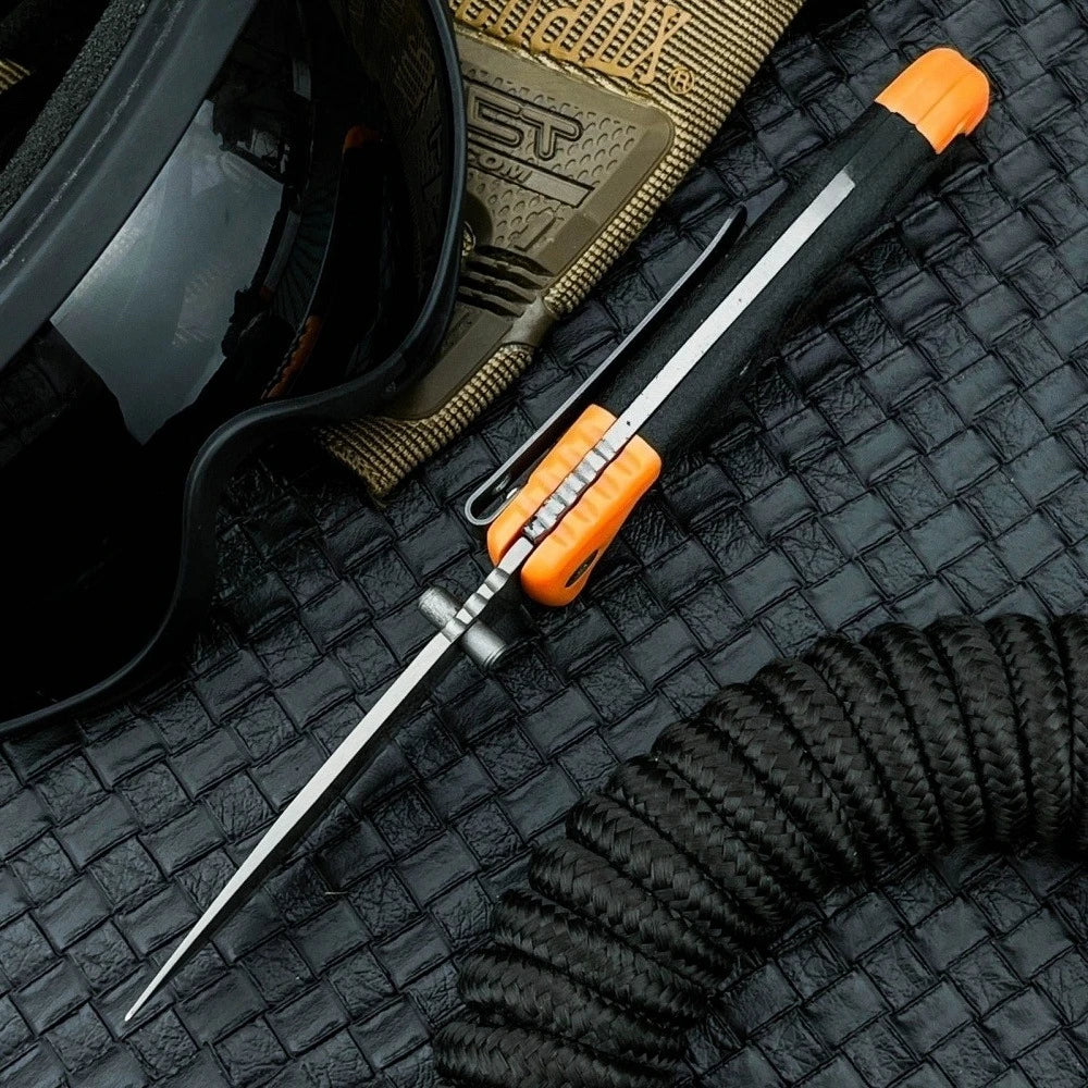 Klappmesser mit gummierter Oberfläche