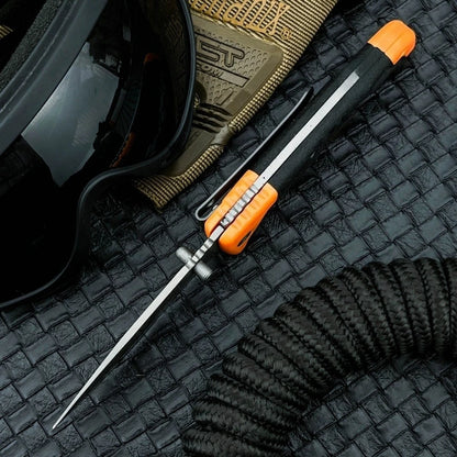 Klappmesser mit gummierter Oberfläche