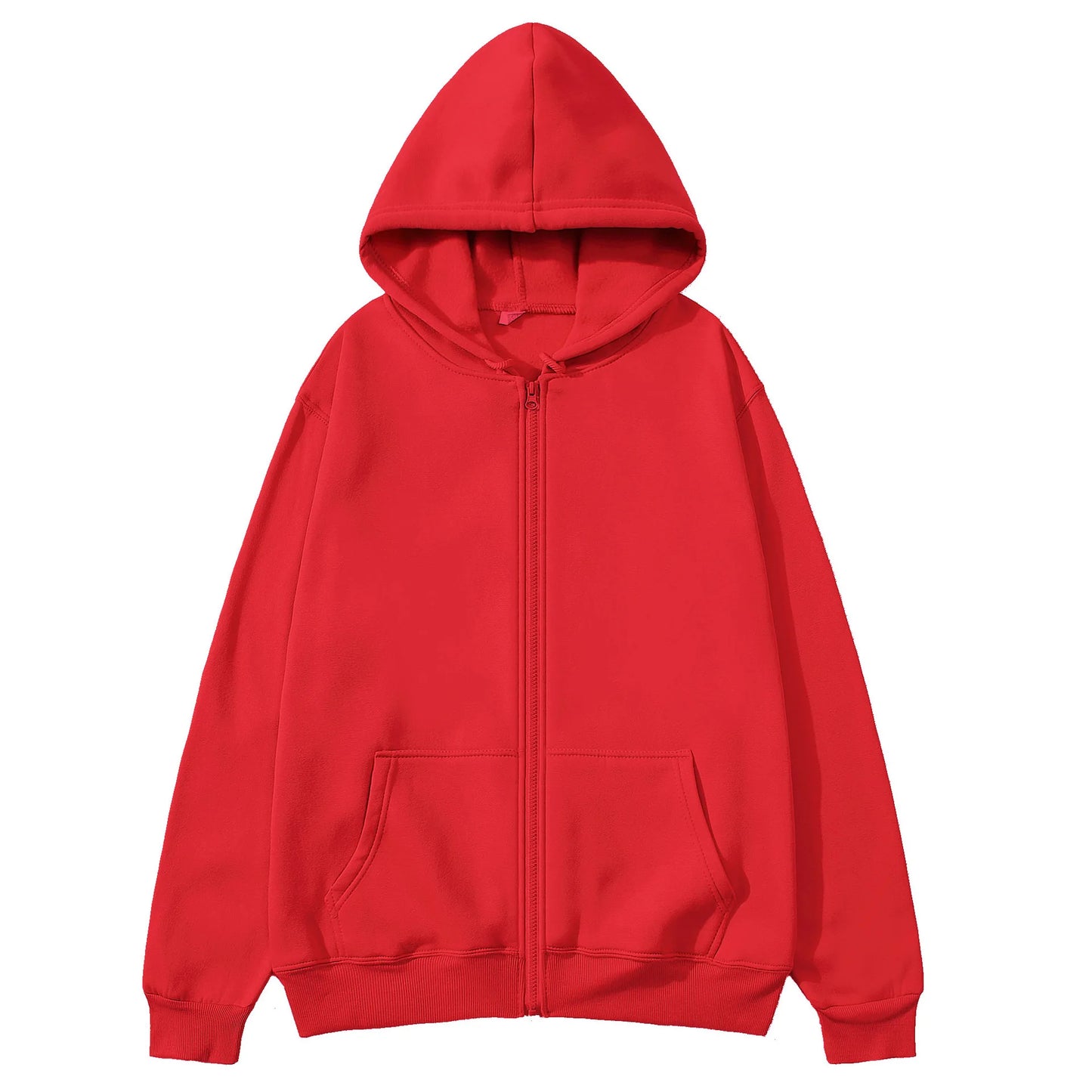 Férfi Meleg Fleece Zip Hoodie