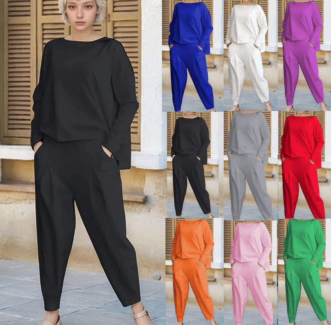 Suit Set Női Szett Hosszú Ujjú