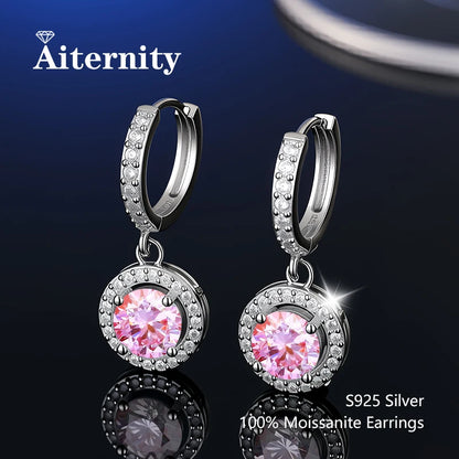AITERNITY Moissanite Fülbevaló