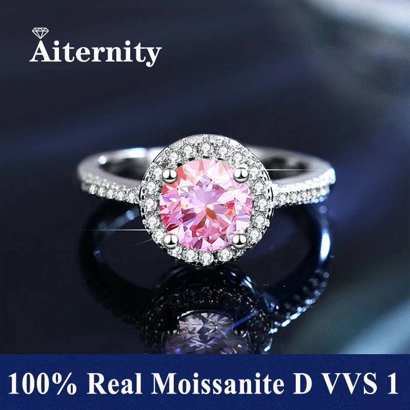 Moissanite Gyűrű Állítható