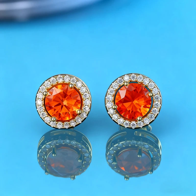 Aiternity Zircon Fülbevaló 18K