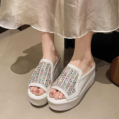RZSMTYA Női Szandál Wedge PU