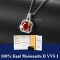 Moissanite Igazi Női Nyaklánc