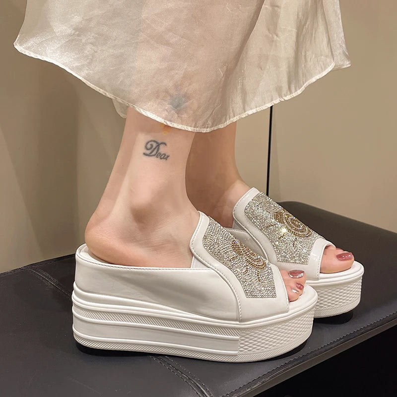 RZSMTYA Női Szandál Wedge PU