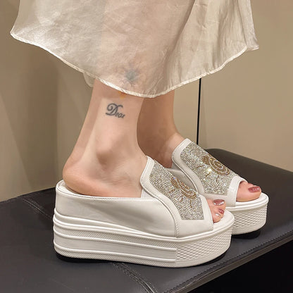 RZSMTYA Női Szandál Wedge PU