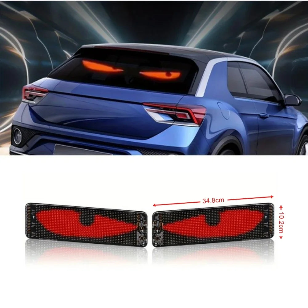 Démon Szem LED Ablak Panel