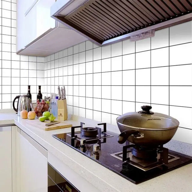 Waterproof Kitchen Wallpaper NONECN