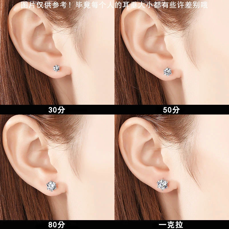Moissanite Fülbevaló Aiternity
