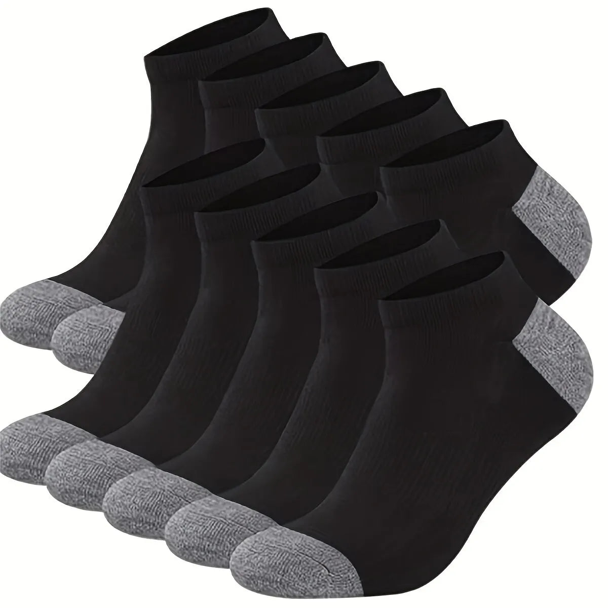 NONECN Herren-Baumwoll-Knöchelsocken, atmungsaktiv – Bequeme Sommersocken für den Alltag